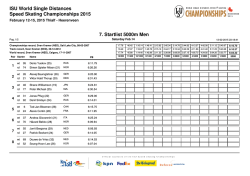 draw - Schaatsen.nl