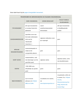 Deze tabel hoort bij de pagina Energielabel