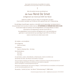 Bekijk rouwbrief