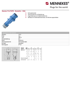 Stecker ProTOP® - Bestellnr. 148A