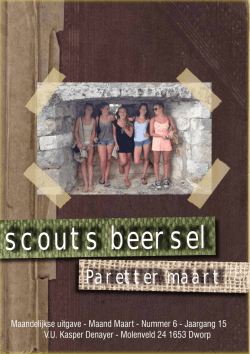 HOME - Website scouts Beersel