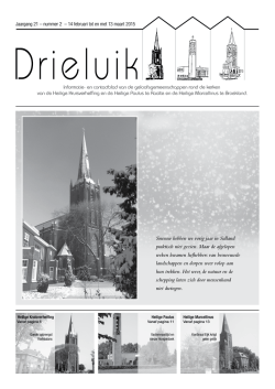 Drieluik - Parochie Heilig Kruis