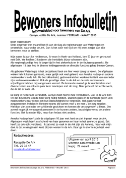 Infobulletin-De-Ark