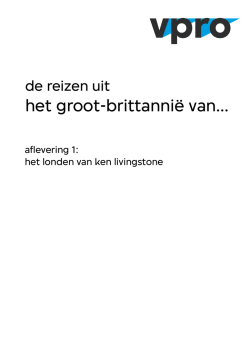 het londen van ken livingstone