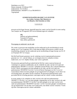 H 14-172 verdachte D. vonnis hof Def anoniem