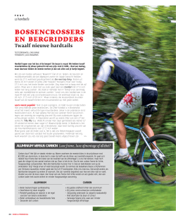 bossencrossers en bergridders Twaalf nieuwe hardtails