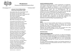 Het actuele Weeknieuws lezen. - Evangelische Broedergemeente