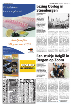 Gazet Bergen op Zoom - 18 februari 2015 pagina 8