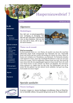 Haspernieuwsbrief 7