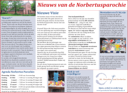 Iedere derde week van de maand kunt u nieuws uit onze parochie