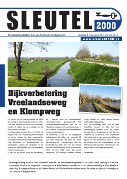 Dijkverbetering Vreelandseweg en Klompweg