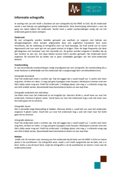 Informatiebrief Echografie