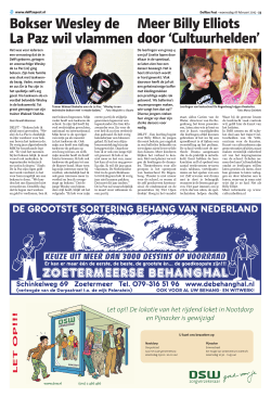 Delftse Post - 18 februari 2015 pagina 23