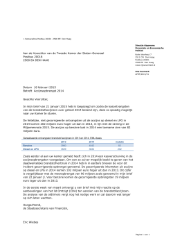 "Accijnsopbrengst 2014" PDF document | 1