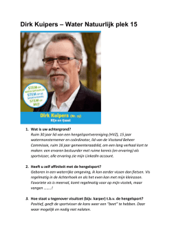 Dirk Kuipers &ndash; Water Natuurlijk plek 15