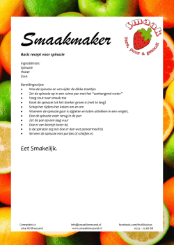 Eet Smakelijk. - Fruitiliscious