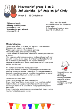 Groep 1/2 - Johannes Postschool