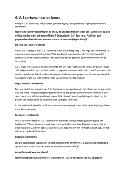 deze brief - GV Sportuna