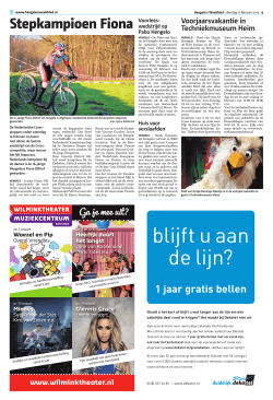 Hengelo`s Weekblad - 17 februari 2015 pagina 9