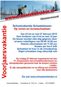 poster - IJsclub Zoeterwoude