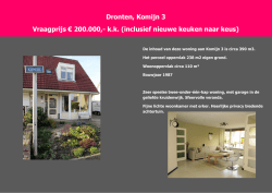 Dronten, Komijn 3 Vraagprijs &euro; 200.000,