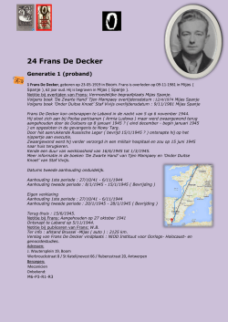 24 Frans De Decker