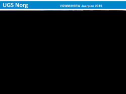 het jaarplan