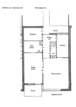 C068 De wei - Zwammerveld Woningtype Aw Woon