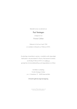 het overlijdensbericht (in PDF-formaat)