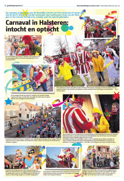 Gazet Bergen op Zoom - 18 februari 2015 pagina 21