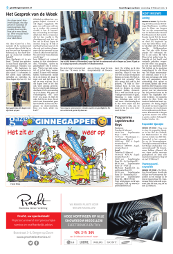 Gazet Bergen op Zoom - 18 februari 2015 pagina 7