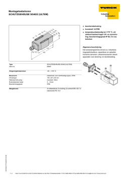 Datasheet (Nederlands)