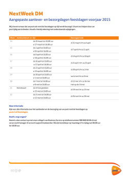 wijzigingsoverzicht
