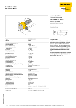 Inductieve sensor