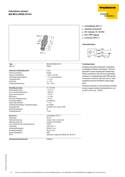 Inductieve sensor