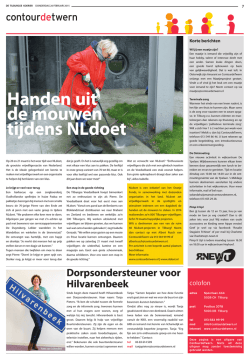 Handen uit de mouwen tijdens NLdoet