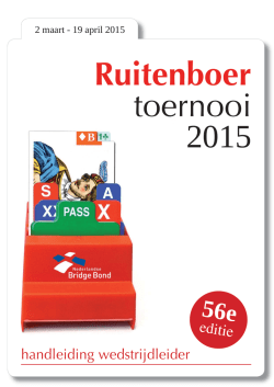 Handleiding Wedstrijdleider