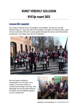 hier de laatste editie van ons ledenblad