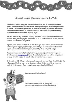 de brief
