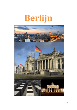 Programmaboekje Berlijn 2015