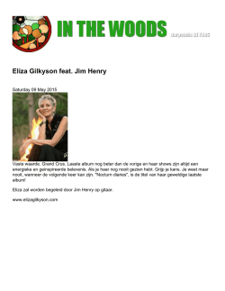 Eliza Gilkyson feat. Jim Henry