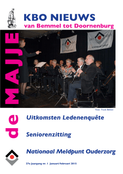 Januari/februari 2015 - KBO Bemmel