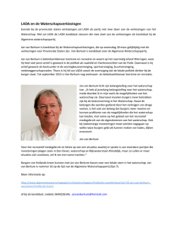 JanvanBerkumkandidaatWaterschapsverkiezingen
