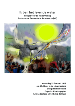 Durf los te laten - Protestantse Gemeente Serooskerke