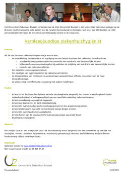 DIRN- VPK ziekenhuishygi&euml;nist 20150204