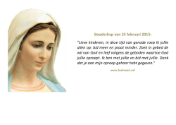 Recentste boodschap in PDF