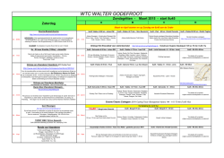 Rittenprogramma maart 2015