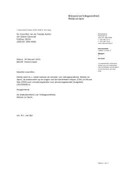 PDF document | 3 pagina`s | 95 kB Kamerstuk