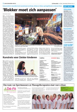 De Nieuwsbode Zeist - 25 februari 2015 pagina 3