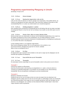 het volledige programma